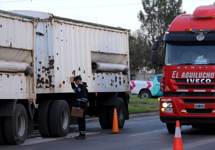 107 unidades fiscalizadas y 192 mil kg de exceso en el marco de Cosecha Segura.