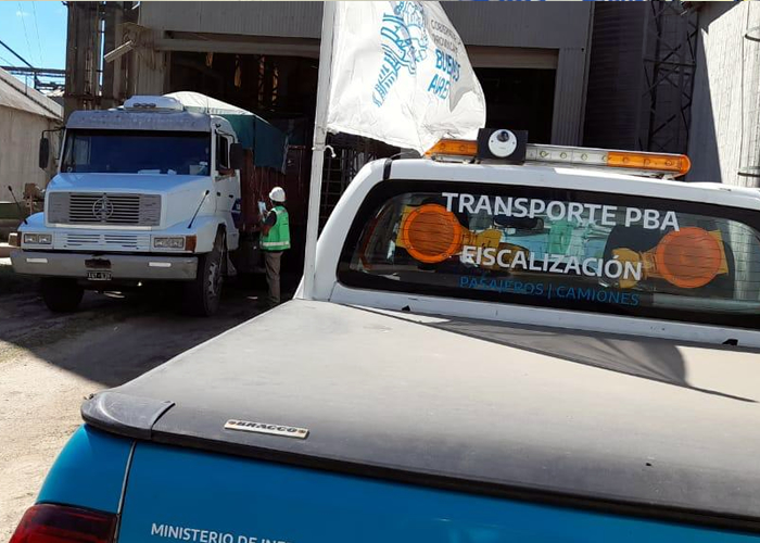 Transporte intensifica controles en Quequén y Bahía Blanca