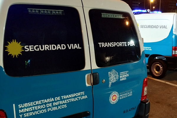 La Provincia realizó operativos nocturnos de control vehicular y de alcoholemia