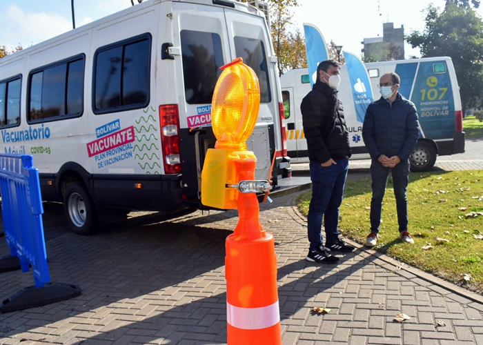 Supply visitó Bolívar con agenda en seguridad vial y salud