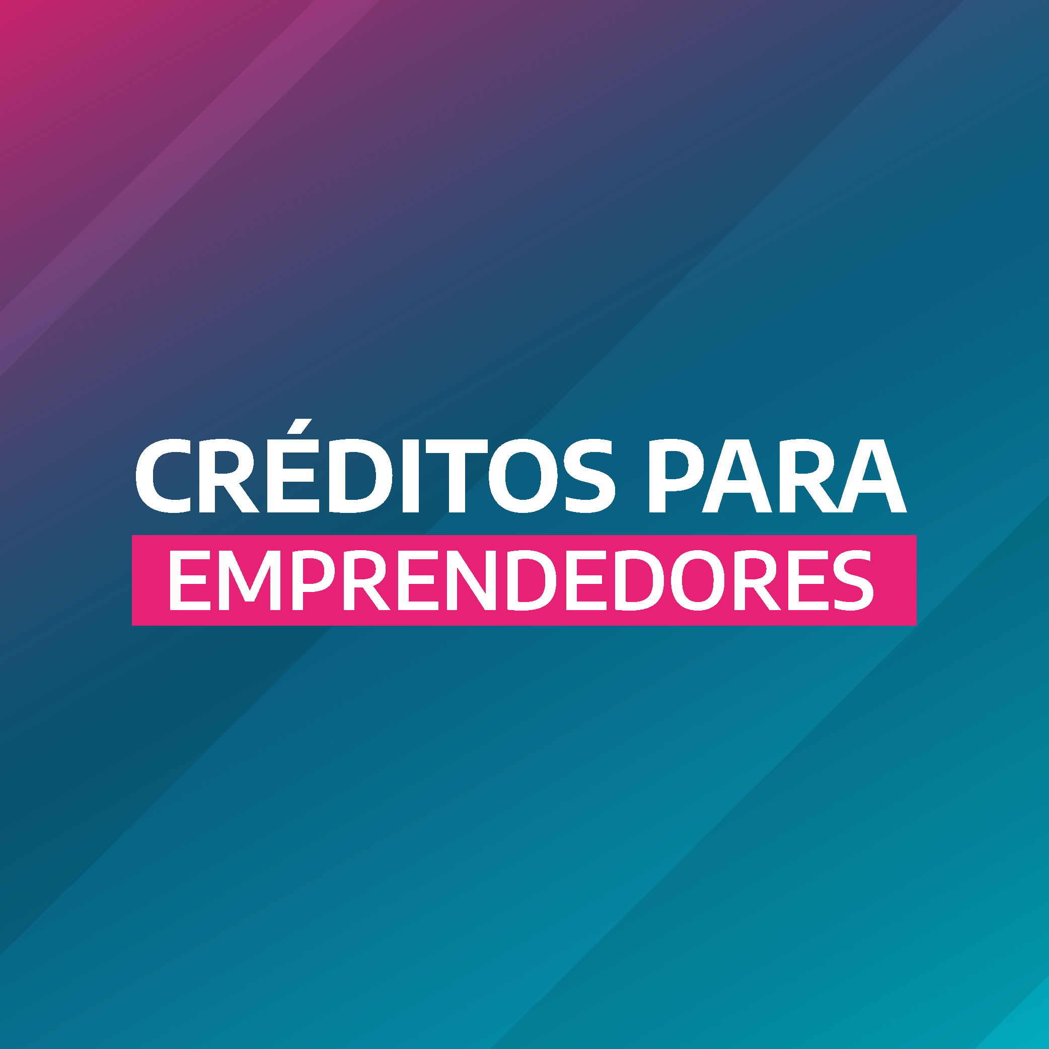 Créditos emprendimientos